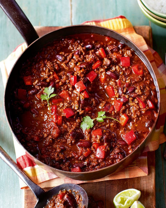 Beef Chilli Con Carne with Brown Rice