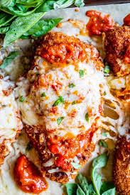 Chicken Parmigiana with Vegetable Pasta (Keto)