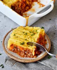 Potato Cottage Pie with Vegetables