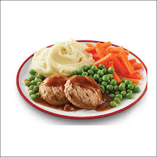 Beef Rissoles with Potato Mash & Vegetables